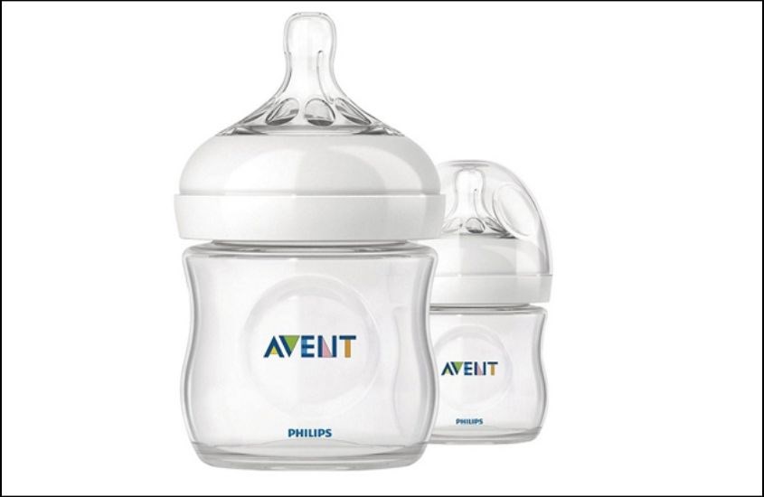 Bình sữa mô phỏng tự nhiên 125ml đôi Philips Avent SCF690/23