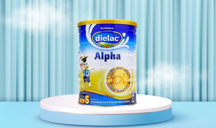 Dielac Alpha Step 5 là sữa hỗ trợ phát triển toàn diện từ não bộ, chiều cao, cân nặng Dielac Alpha Step 5 là sữa hỗ trợ phát triển toàn diện từ não bộ, chiều cao, cân nặng