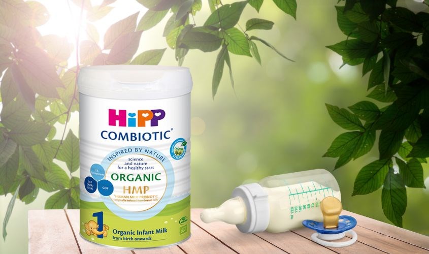 Sữa bột HiPP Organic Combiotic số 1 800g (0 - 6 tháng)