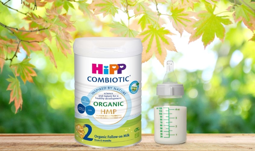 Sữa bột HiPP Organic Combiotic số 2 800g (6 - 12 tháng)