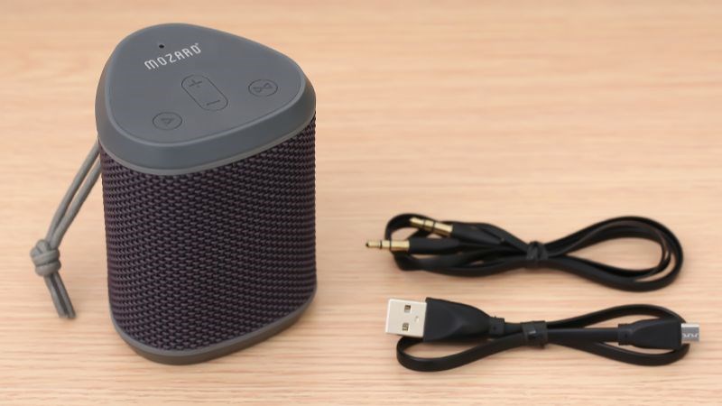 Loa Bluetooth Mozard c&oacute; thiết kế nhỏ gọn, cứng c&aacute;p