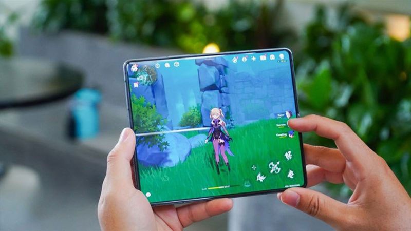 Điện thoại Samsung Galaxy Z Fold4 5G 256GB c&ugrave;ng khả năng gập mới lạ