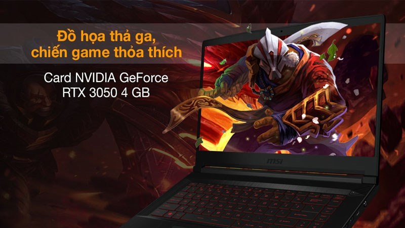 Card đồ họa rời mạnh mẽ, c&acirc;n mọi tựa game