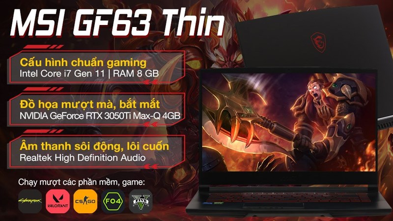 Chiếc laptop mà các gamer nên sở hữu 