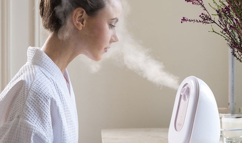 Xông hơi mặt giúp lưu thông máu hiệu quả