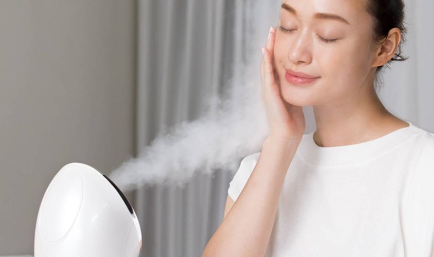 Không nên quá lạm dụng máy xông hơi mặt