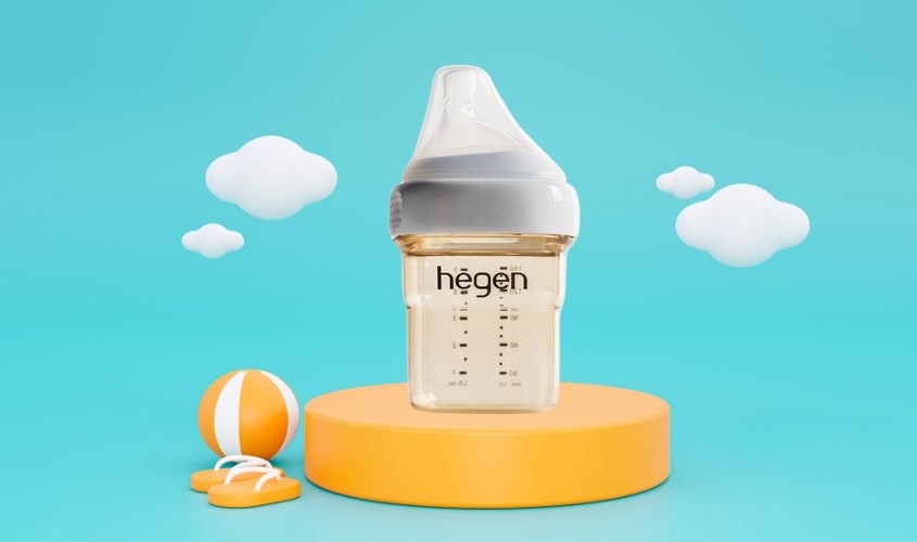 Bình sữa nhựa PPSU Hegen cổ rộng 150 ml (1 – 3 tháng) Bình sữa nhựa PPSU Hegen cổ rộng 150 ml (1 – 3 tháng)