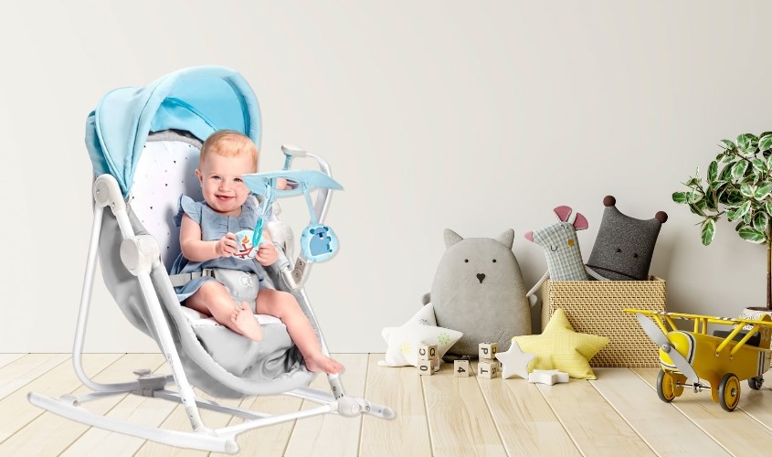 Ghế đa năng 5 in 1 Kinderkraft KK.UNIMOUP (từ 0 tháng)