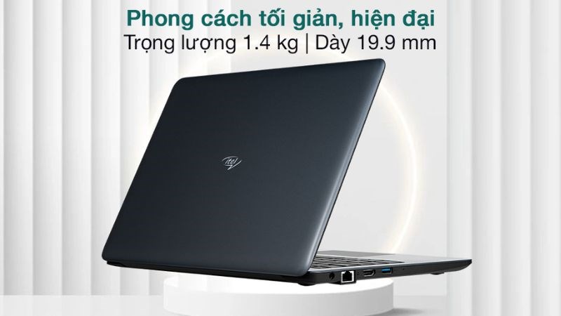 Laptop itel ABLE 1S N4020 sở hữu thiết kế hiện đại