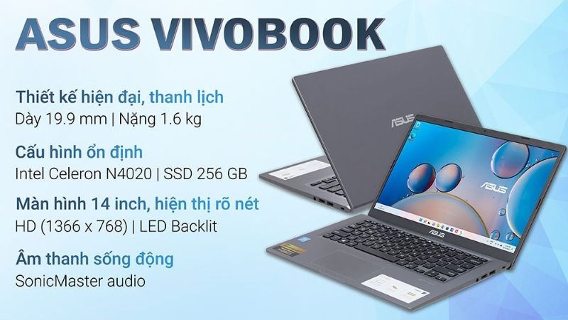 Thiết kế nhỏ gọn, bắt mắt 