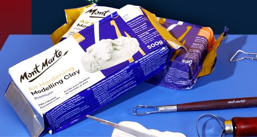 Đất sét tự khô Mont Marte Premium Air Hardening Clay