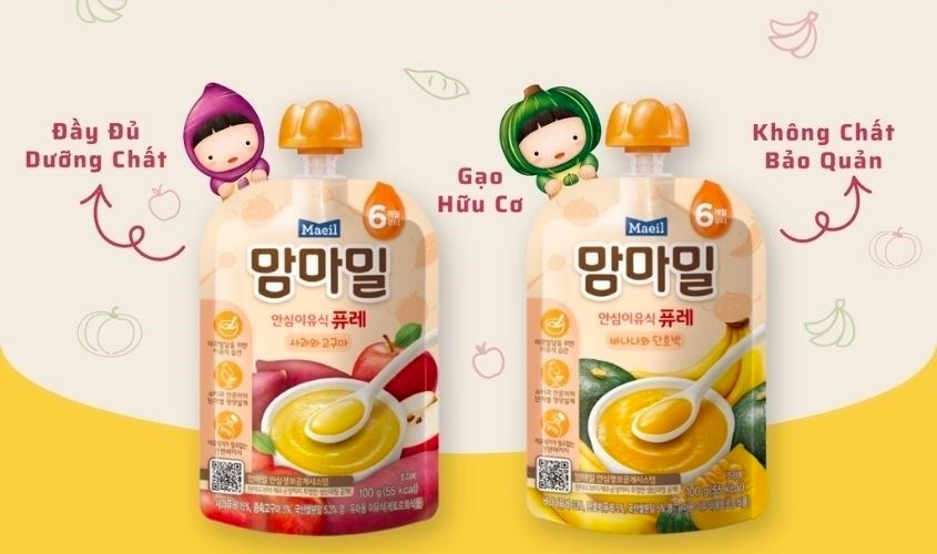 Cháo tươi Maeil Mam’ma Meal cho bé từ 6-12 tháng tuổi Cháo tươi Maeil Mam’ma Meal cho bé từ 6-12 tháng tuổi