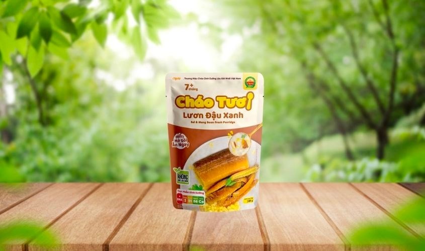 Cháo tươi Cây Thị vị lươn, đậu xanh gói 240g (từ 7 tháng) Cháo tươi Cây Thị vị lươn, đậu xanh gói 240g (từ 7 tháng)