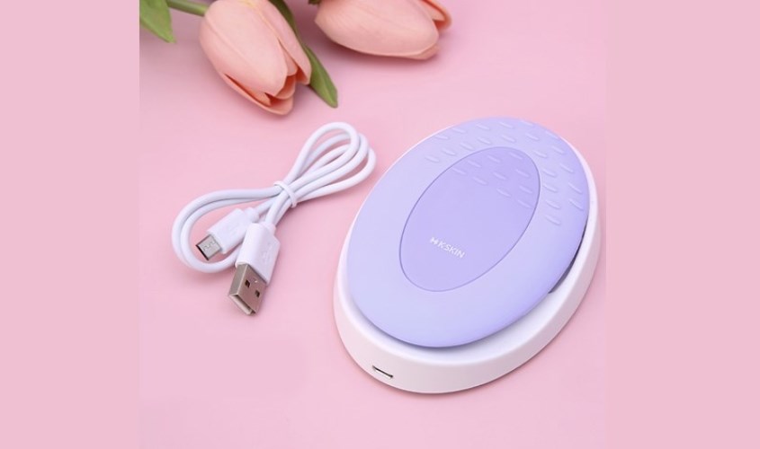 Máy rửa mặt K.SKIN thiết kế nhỏ gọn và với đồ dày chỉ 2.1 cm