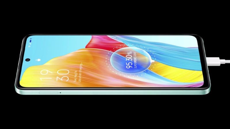 OPPO A58 được trang bị công nghệ sạc nhanh 33 W hỗ trợ tốc độ sạc