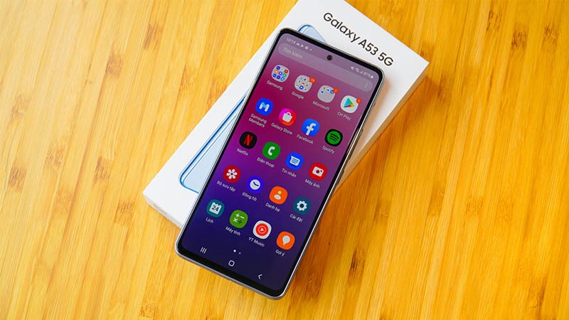 Samsung Galaxy A53 5G 128GB có công nghệ màn hình tiên tiến