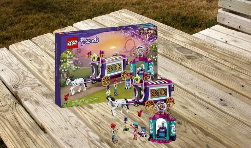 Đồ chơi lắp ráp đoàn xe ảo thuật huyền bí Lego Friends 41688 (348 chi tiết)