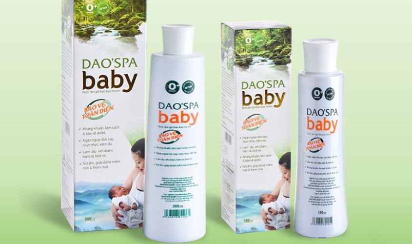 Tắm gội cho bé DK Pharma Dao