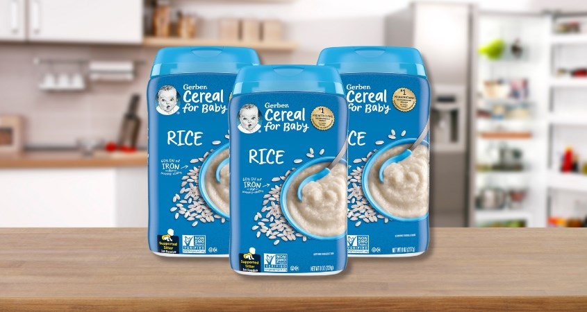 Bột ăn dặm Gerber Rice Cereal 