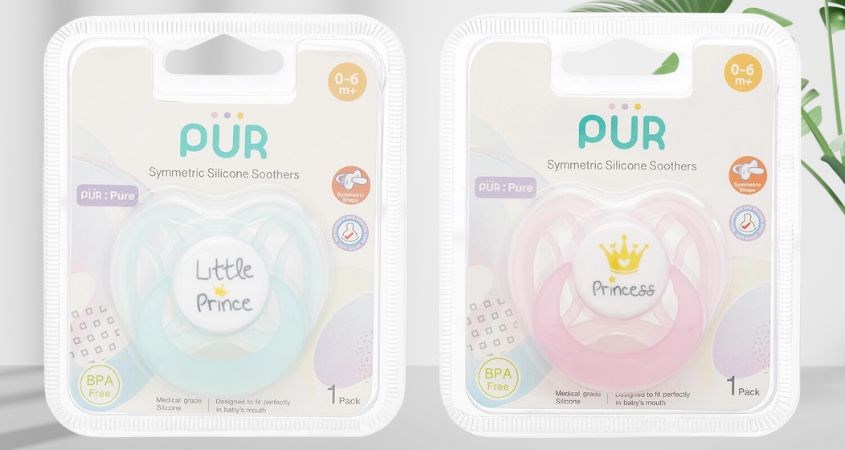Ti ngậm Pur đầu dẹt 14043 (0 - 6 tháng) 