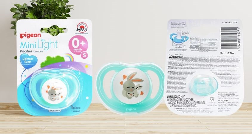 Ti ngậm Pigeon Mini Light size S (0 - 6 tháng)