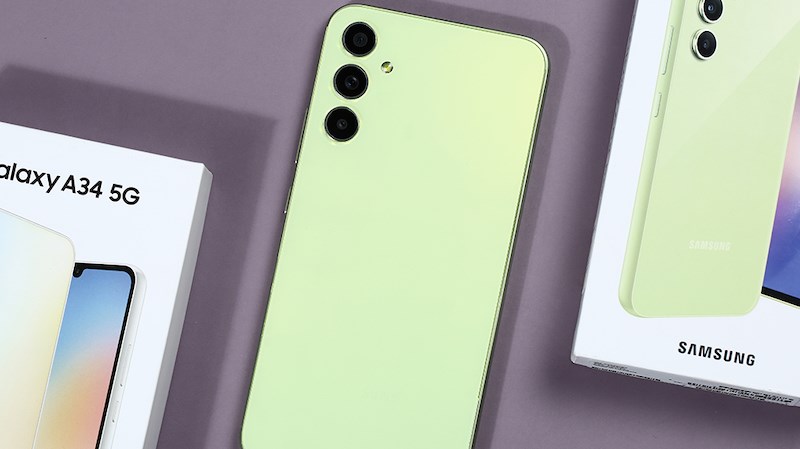 . Samsung Galaxy A34 5G có hiệu năng ấn tượng trong cùng phân khúc giá