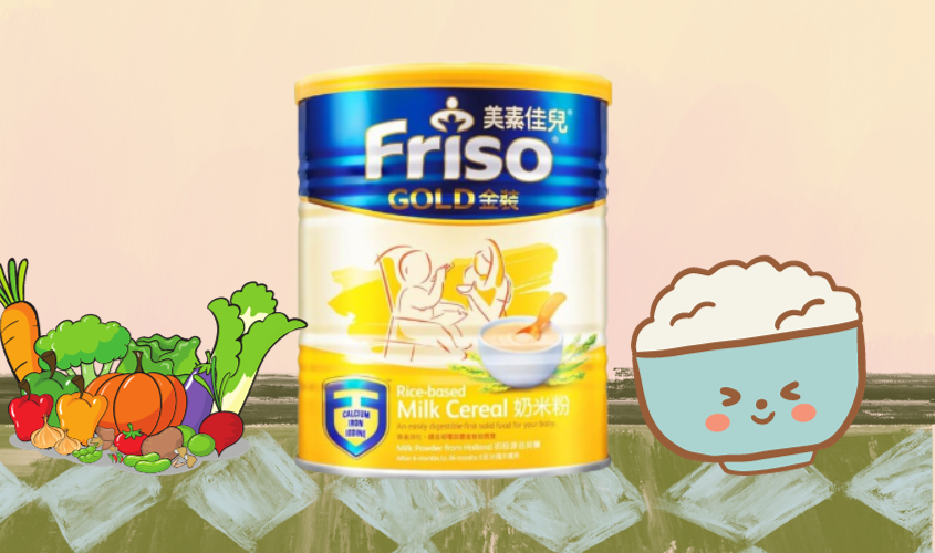 Bột ăn dặm Friso sản xuất theo nguồn nguyên liệu tự nhiên, sản xuất theo công nghệ hiện đại