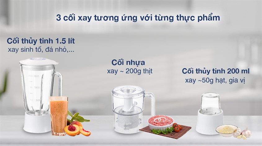 Máy xay sinh tố đa năng Panasonic MX-MG53C1CRA