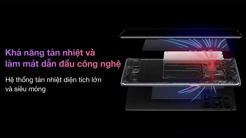 Trang bị hệ thống tản nhiệt hiệu quả