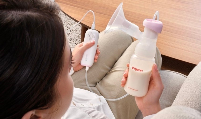 Máy hút sữa điện đôi Pigeon GoMini Máy hút sữa điện đôi Pigeon GoMini