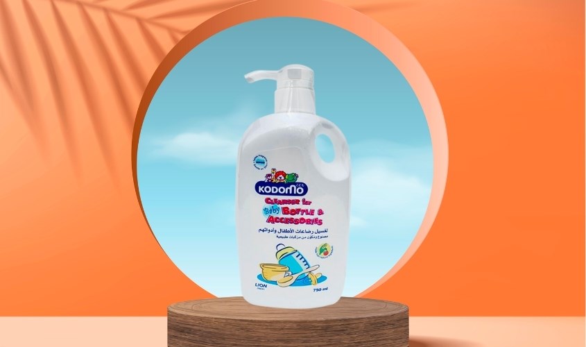 Dung dịch làm sạch đồ dùng Kodomo chai 750 ml không mùi Dung dịch làm sạch đồ dùng Kodomo chai 750 ml không mùi