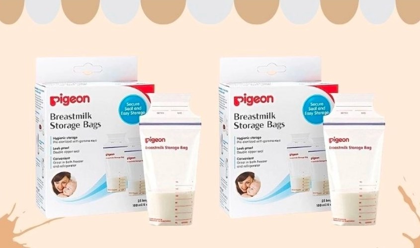 25 túi trữ sữa Pigeon 180 ml 25 túi trữ sữa Pigeon 180 ml