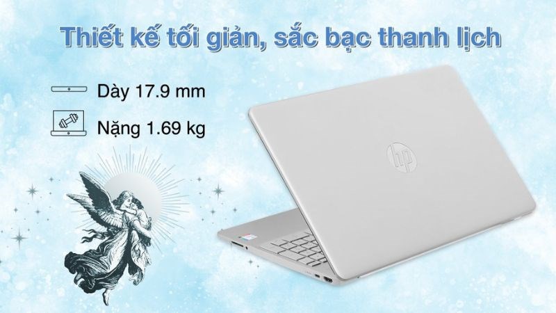 Nét sang trọng của laptop HP 15s fq5147TU i7