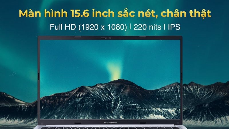 Asus Vivobook 15 X1502ZA i5 với màn hình lớn và chất lượng hình ảnh cực tốt