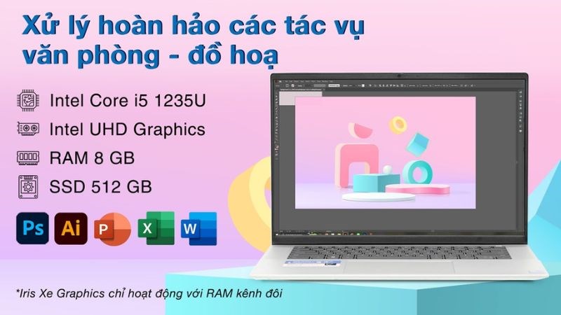 Dell Inspiron 5620 dễ d&agrave;ng xử l&yacute; c&aacute;c t&aacute;c vụ văn ph&ograve;ng