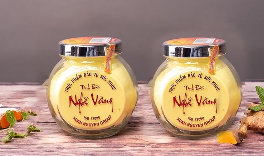 Tinh bột nghệ vàng Xuân Nguyên hũ 75g (từ 7 tuổi)