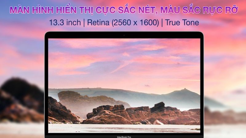 M&agrave;n h&igrave;nh Retina (2560 x 1600) đ&aacute;p ứng tốt nhu cầu thiết kế đồ họa