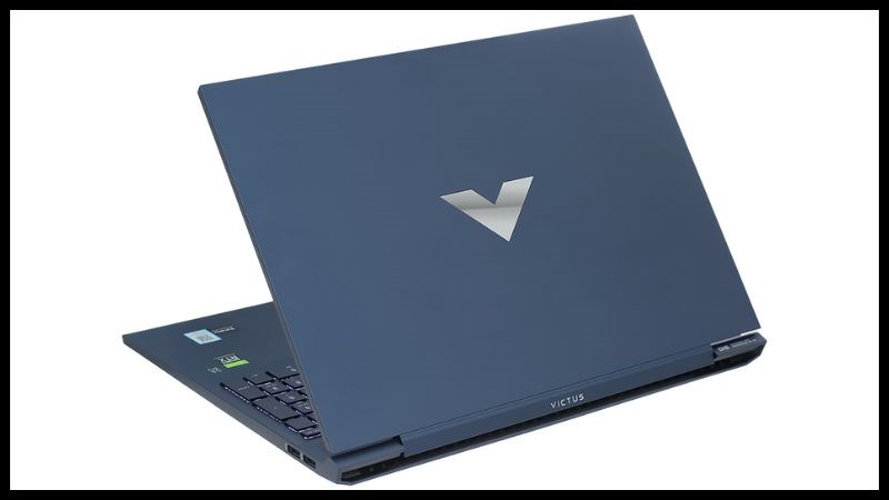 Ngoại h&igrave;nh mạnh mẽ của laptop HP Victus 16 e1105AX R5