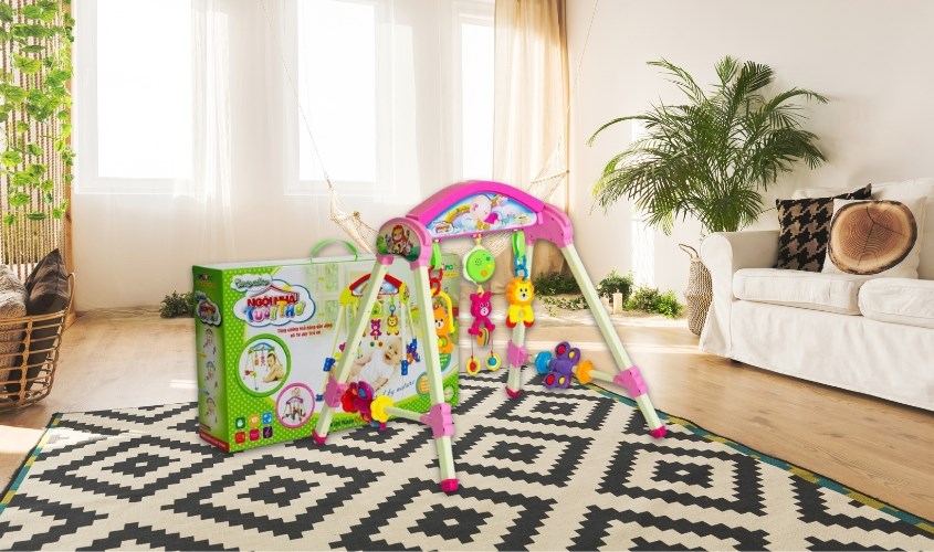 Đồ chơi kệ chữ A ngôi nhà tuổi thơ Antona - Màu ngẫu nhiên