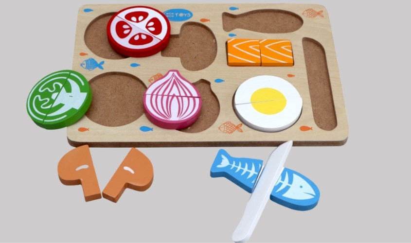 Bộ đồ chơi cắt thực phẩm Winwintoys 61612