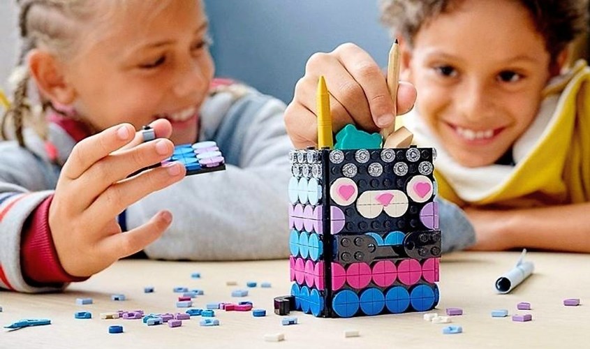 Đồ chơi lắp ráp phụ kiện mèo con bí ẩn Lego Dots 41924 (451 chi tiết)