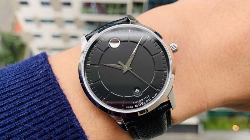 MOVADO 39.5 mm Nam 0607019 sở hữu nét hiện đại và thanh lịch MOVADO 39.5 mm Nam 0607019 sở hữu nét hiện đại và thanh lịch