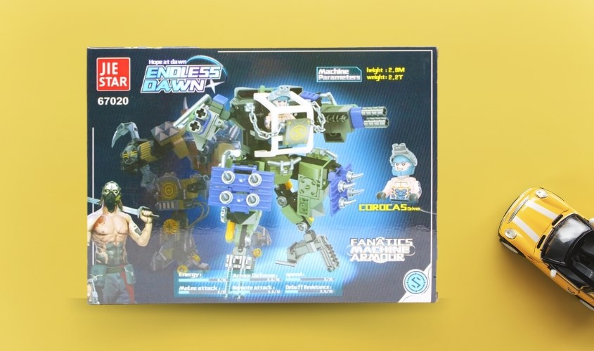 Đồ chơi lắp ráp robot VBCare VBC-67020 (231 chi tiết) Đồ chơi lắp ráp robot VBCare VBC-67020 (231 chi tiết)