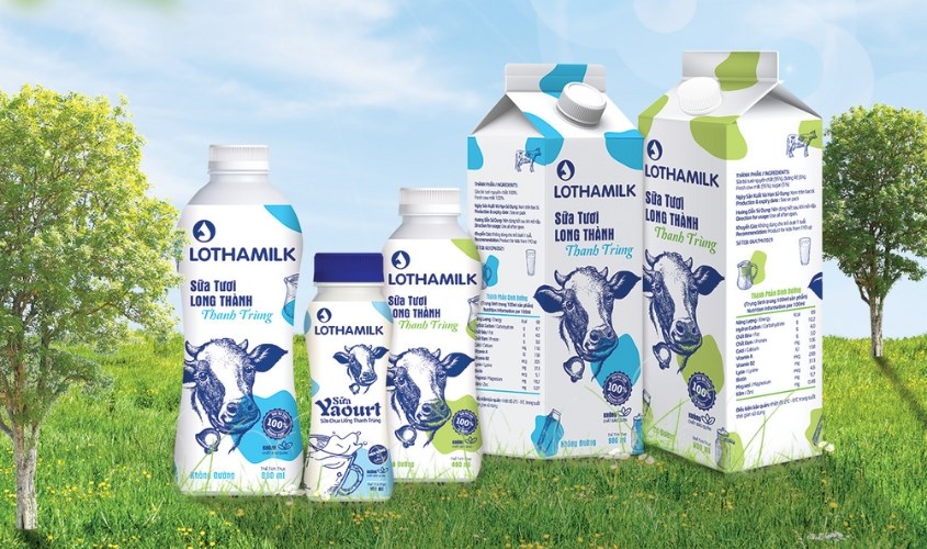Sữa bò tươi Long Thành