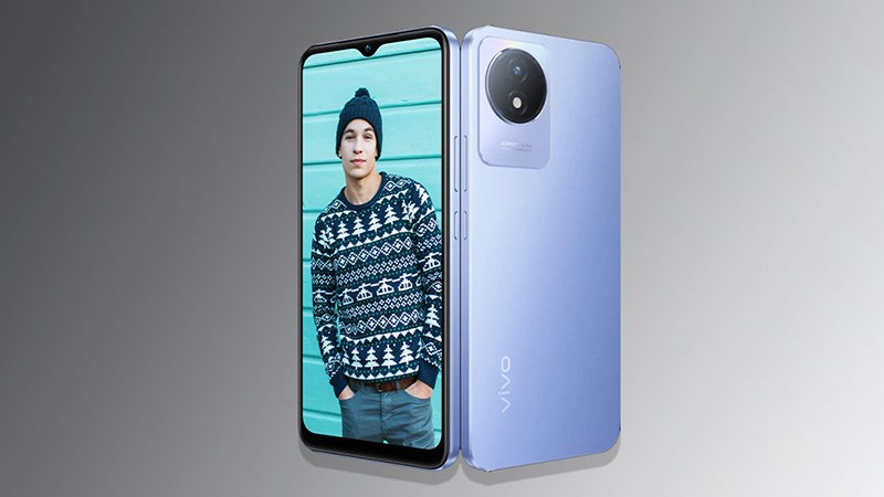 Điện thoại Vivo Y02A đẹp mắt hiện đại