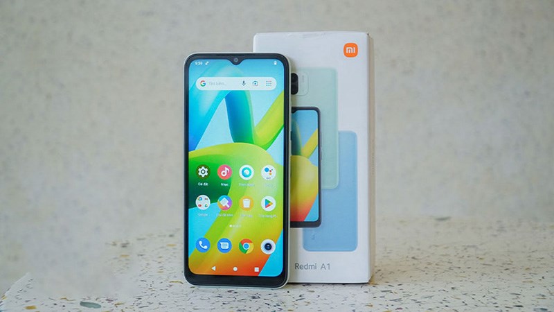 Điện thoại Xiaomi Redmi A1 pin trâu, màn hình rộng