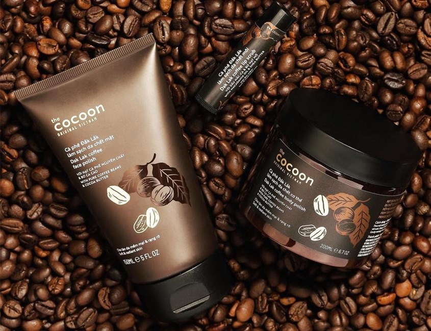 Tẩy tế bào chết Cocoon hạt cà phê Đắk Lắk làm sạch da mặt tuýp 150ml Tẩy tế bào chết Cocoon hạt cà phê Đắk Lắk làm sạch da mặt tuýp 150ml