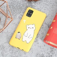 Ốp lưng Galaxy A71 Nhựa dẻo Cánh cụt