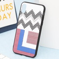 Ốp lưng iPhone X/Xs Nhựa cứng viền dẻo TPU+PC UV CK456 Hoa văn