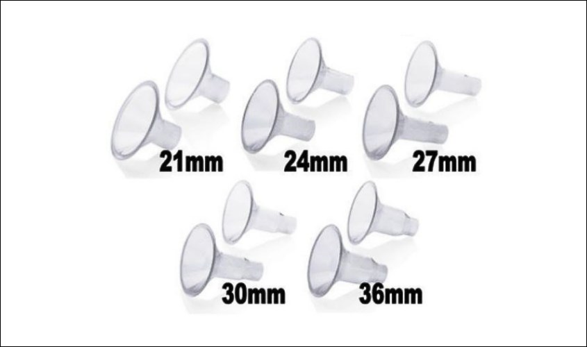 Các kích thước phễu